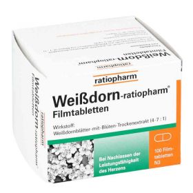 Weißdorn-ratiopharm (100 stk) – PZN 10546958 из Германии