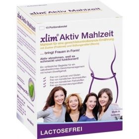 XLIM Aktiv Mahlzeit lactosefrei Pulver, 10X20 G – PZN 10797749 из Германии