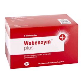 Wobenzym plus magensaftresistente Tabletten (360 stk) – PZN 11038046 из Германии