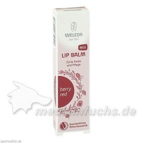 WELEDA Lip Balm berry red, 10 ML – PZN 11340986 из Германии