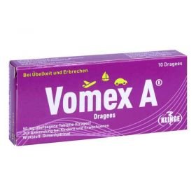 Vomex A Dragees (10 stk) – PZN 11612657 из Германии