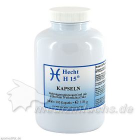 WEIHRAUCH HECHT H15 200 mg Kapseln, 200 ST – PZN 1217894 из Германии