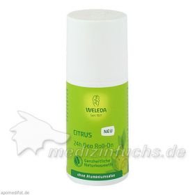 WELEDA Citrus 24h Deo Roll-on, 50 ML – PZN 12419862 из Германии