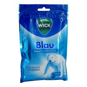 Wick Blau Menthol Bonbons mit Zucker Beutel (72 g) – PZN 12595317 из Германии