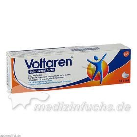 Voltaren Schmerzgel forte 23.2 mg/g Gel, 50 G – PZN 13170531 из Германии