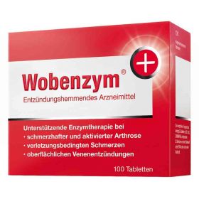 Wobenzym magensaftresistente Tabletten (100 stk) – PZN 13751831 из Германии