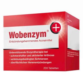 Wobenzym magensaftresistente Tabletten (200 stk) – PZN 13751848 из Германии
