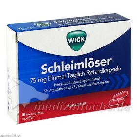 WICK Schleiml, 10 ST – PZN 1616967 из Германии