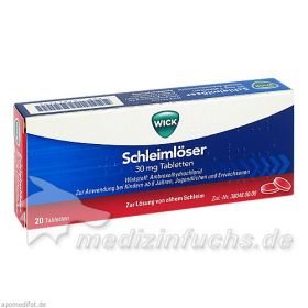WICK Schleiml, 20 ST – PZN 1617151 из Германии