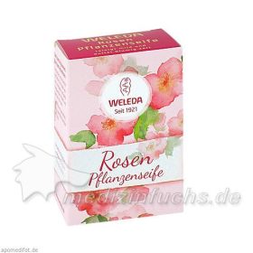 WELEDA Rosen Pflanzenseife, 100 G – PZN 1631702 из Германии