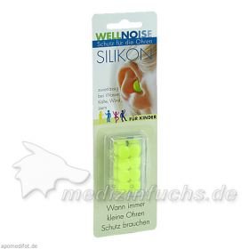 WELLNOISE Ohrenstopfen f.Kinder Blister, 4X2 ST – PZN 1711246 из Германии
