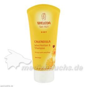 WELEDA Calendula Waschlotion & Shampoo, 200 ML – PZN 2084691 из Германии