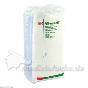 VLIWAZELL Saugkompressen 10x20 cm unsteril, 25 ST – PZN 2232826 из Германии