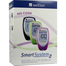 WELLION SmartSyst.2 Blutz.Messg.Set mg/dl schw., 1 ST – PZN 2646054 из Германии