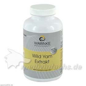 WILD YAM Extrakt Kapseln, 250 ST – PZN 3088834 из Германии