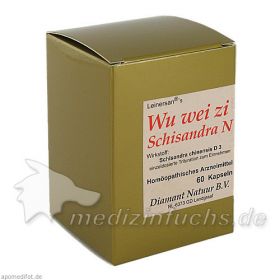 WU WEI ZI Schisandra Kapseln, 60 ST – PZN 3175013 из Германии