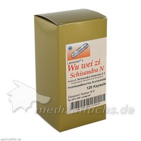 WU WEI ZI Schisandra Kapseln, 120 ST – PZN 3175125 из Германии