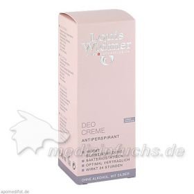 WIDMER Deo Creme unparf, 40 ML – PZN 3484168 из Германии