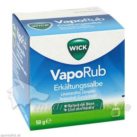 WICK VapoRub Erk, 50 G – PZN 358693 из Германии