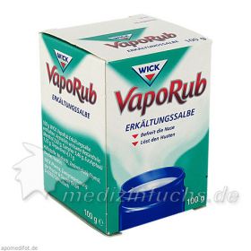 WICK VapoRub Erk, 100 G – PZN 358730 из Германии