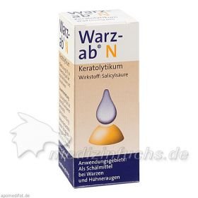 WARZ-AB N L, 10 ML – PZN 4800275 из Германии
