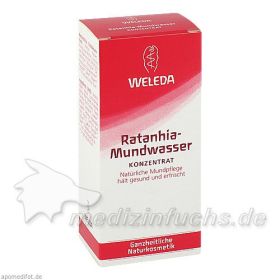 WELEDA Ratanhia Mundwasser, 50 ML – PZN 506596 из Германии