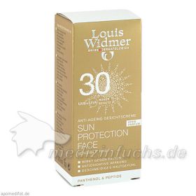 WIDMER Sun Protection Face Creme 30 unparf, 50 ML – PZN 5395635 из Германии