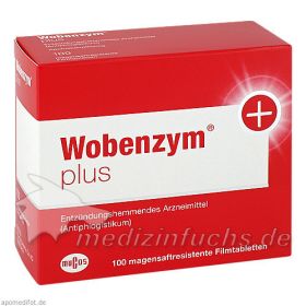 WOBENZYM Plus magensaftresistente Tabletten, 100 ST – PZN 6499503 из Германии