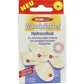 WUNDPFLASTER Hydrocolloid 4 Gr, 10 ST – PZN 6910223 из Германии