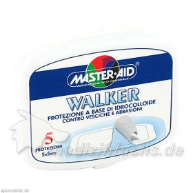 WALKER Hydrokolloid Blasenpflaster 5x5 cm, 5 ST – PZN 7008683 из Германии