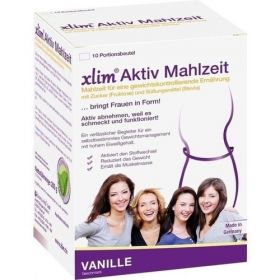 XLIM Aktiv Mahlzeit Vanille Pulver, 10X20 G – PZN 7123674 из Германии