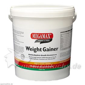 WEIGHT GAINER Megamax Erdbeere Pulver, 7000 G – PZN 7346049 из Германии