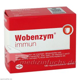 WOBENZYM immun Tabletten, 120 ST – PZN 7368631 из Германии