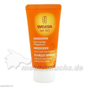 WELEDA Sanddorn reichhaltige Pflegelotion, 20 ML – PZN 7625312 из Германии