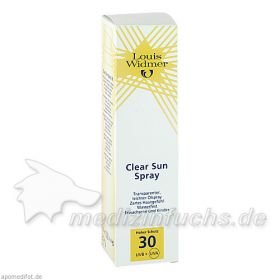 WIDMER Clear Sun Spray 30 leicht parf, 125 ML – PZN 7655856 из Германии