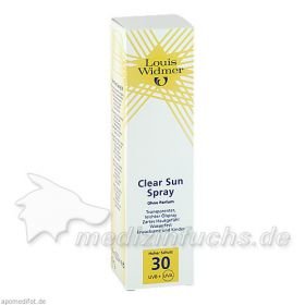WIDMER Clear Sun Spray 30 unparf, 125 ML – PZN 7655862 из Германии