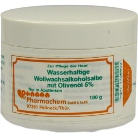 WOLLWACHSALKOHOLSALBE wasserh.m.Oliven, 100 G – PZN 7708802 из Германии