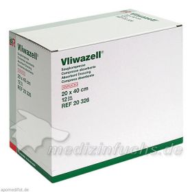 VLIWAZELL Saugkompressen 20x40 cm steril, 12 ST – PZN 809635 из Германии