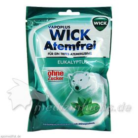 WICK Atemfrei Bonbons o.Zucker, 72 G – PZN 8862020 из Германии