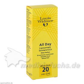 WIDMER All Day 20 Milch unparf, 100 ML – PZN 9167115 из Германии