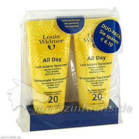 WIDMER All Day 20 Duo Milch leicht parf, 2X100 ML – PZN 9167144 из Германии