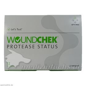WOUNDCHEK Protease Status KIT Test, 12 ST – PZN 9390391 из Германии