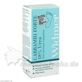 WIDMER Carbamid Forte 18% Urea Creme, 50 ML – PZN 9423512 из Германии
