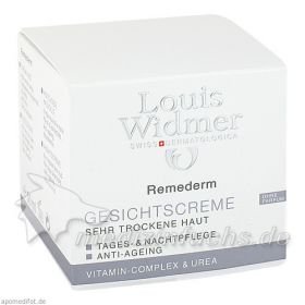 WIDMER Remederm Gesichtscreme unparf, 50 ML – PZN 956276 из Германии