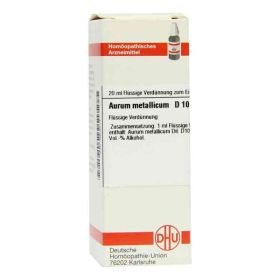 Aurum Metallicum D 10 Dilution (20 ml) – PZN 2608013 из Германии