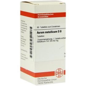 Aurum Metallicum D 8 Tabletten (80 stk) – PZN 2807793 из Германии