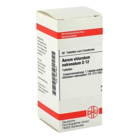 Aurum Chloratum Natronatum D 12 Tabletten (80 stk) – PZN 2807824 из Германии