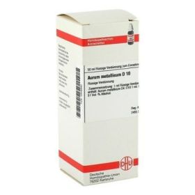 Aurum Metallicum D 10 Dilution (50 ml) – PZN 2808893 из Германии