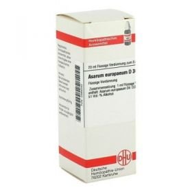 Asarum Europaeum D 30 Dilution (20 ml) – PZN 2894042 из Германии