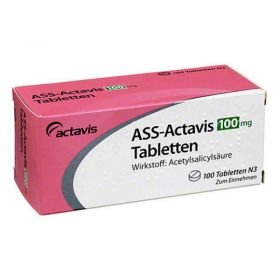 ASS-Actavis 100mg (100 stk) – PZN 3298141 из Германии